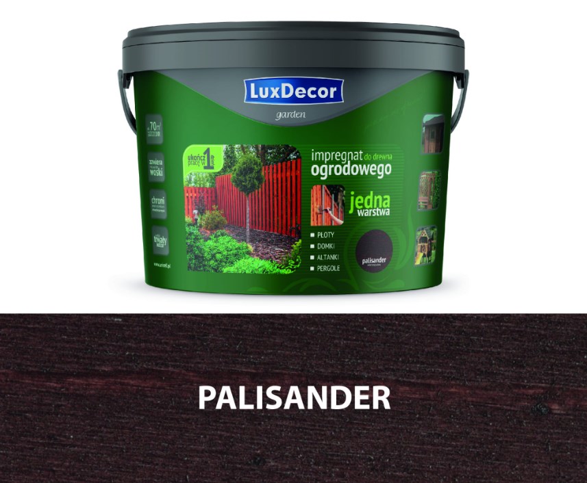 Luxdecor impregnat garden palisander